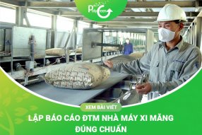 Báo Cáo ĐTM Nhà Máy Xi Măng