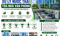 Hệ thống xử lý nước thải tòa nhà văn phòng