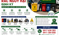 Nhà máy cần thu gom rác nguy hại định kỳ