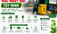 Thu gom rác nguy hại Tây Ninh