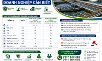 Tiêu chuẩn nước thải đầu ra doanh nghiệp cần biết