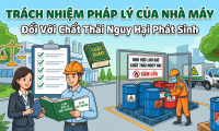 Trách nhiệm pháp lý của nhà máy đối với chất thải nguy hại phát sinh