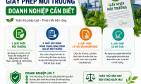Các loại giấy phép môi trường doanh nghiệp cần biết