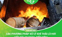 Xử Lý Khí Thải Lò Hơi Đốt Củi
