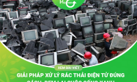 Giải Pháp Xử Lý Rác Thải Điện Tử Đúng Cách, Đem Lại Cuộc Sống Xanh