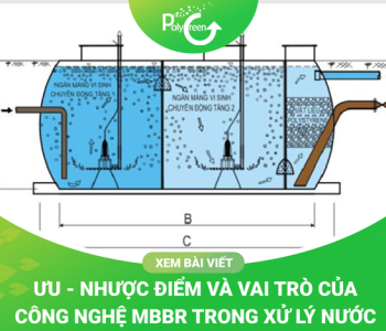 Nguyên lý hoạt động của hệ thống xử lý nước thải với công nghệ MBBR