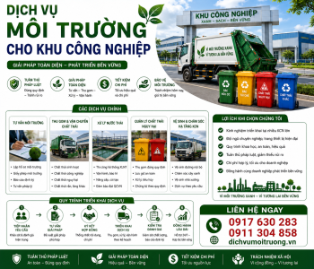 Dịch vụ môi trường cho khu công nghiệp