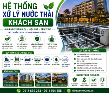 Hệ thống xử lý nước thải khách sạn