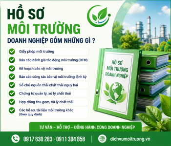 Hồ sơ môi trường doanh nghiệp gồm những gì?