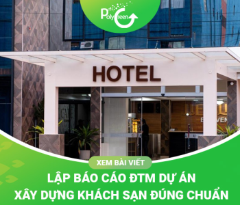 Lập Báo Cáo ĐTM Dự Án Khách Sạn