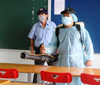 SẴN SÀNG PHƯƠNG ÁN BẢO VỆ MÔI TRƯỜNG PHÒNG CHỐNG DỊCH DO VIRUS CORONA