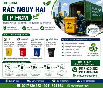 Thu gom rác nguy hại TP.HCM