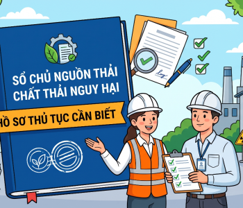 Sổ chủ nguồn thải chất thải nguy hại: Hồ sơ thủ tục cần biết