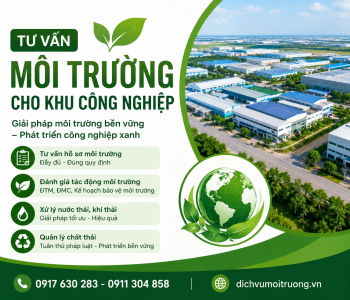 Tư vấn môi trường cho khu công nghiệp
