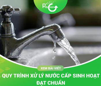 Xử Lý Nước Cấp Sinh Hoạt