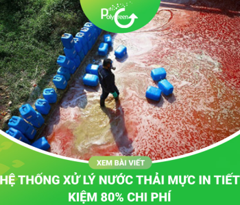 Xử Lý Nước Thải Mực In