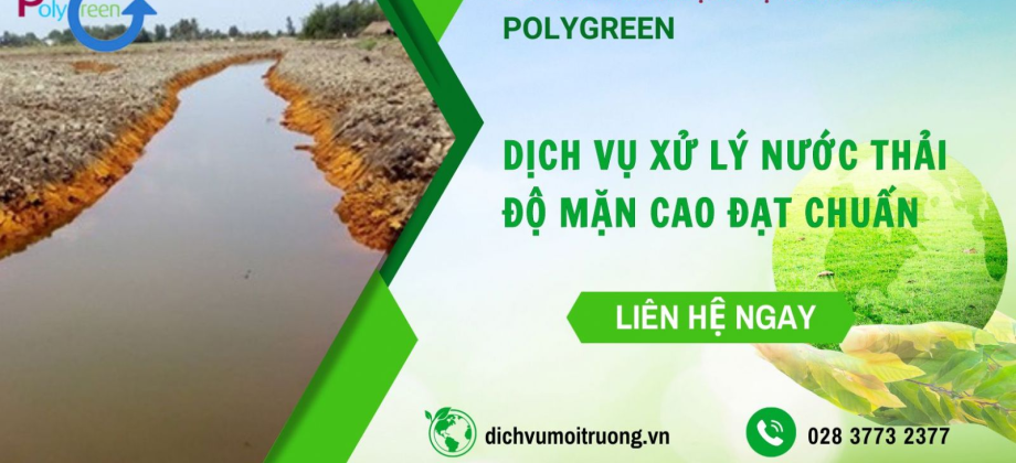 Phương Pháp Xử Lý Nước Thải Độ Mặn Cao Hiệu Quả