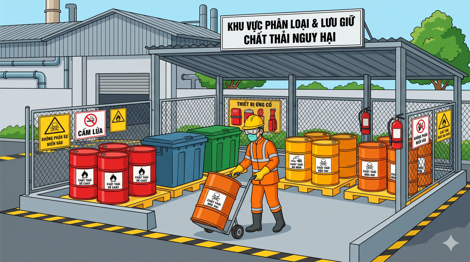 Sổ chủ nguồn thải chất thải nguy hại: Hồ sơ thủ tục cần biết và phân loại chất thải nguy hại