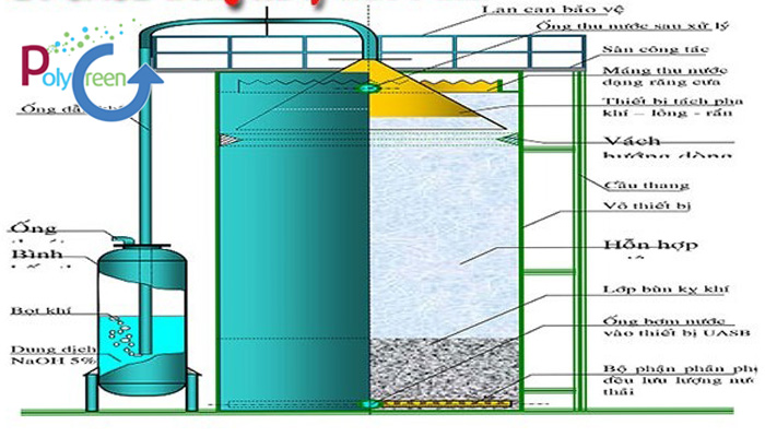 giai đoạn thủy phân của bể uasb