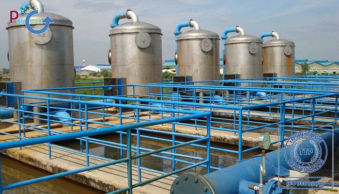 Hệ thống xử lý nước thải cấp 3 gồm ba giai đoạn