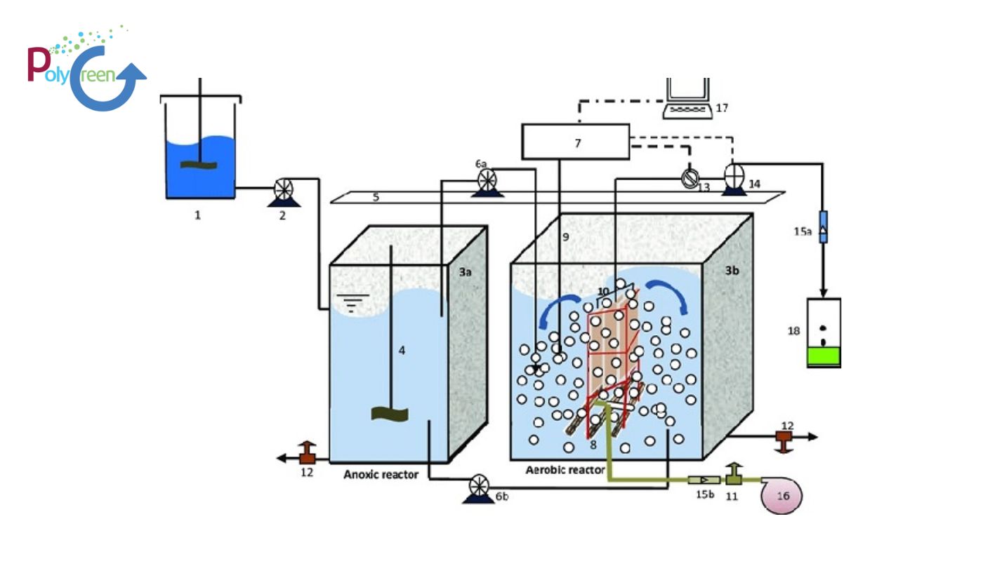 Quá trình kết hợp giữa bể sinh học thiếu khí và bể Aerotank 